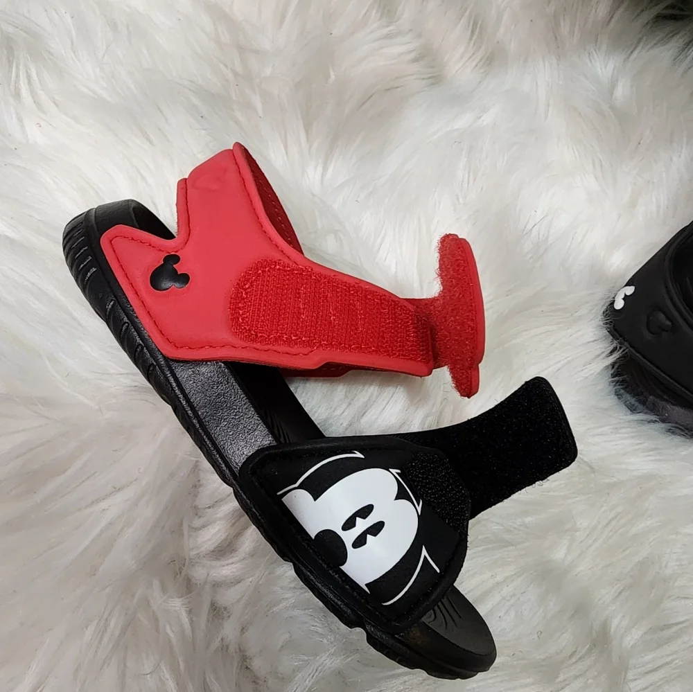 adidas x Disney M&M AltaSwim I Red Sandals new